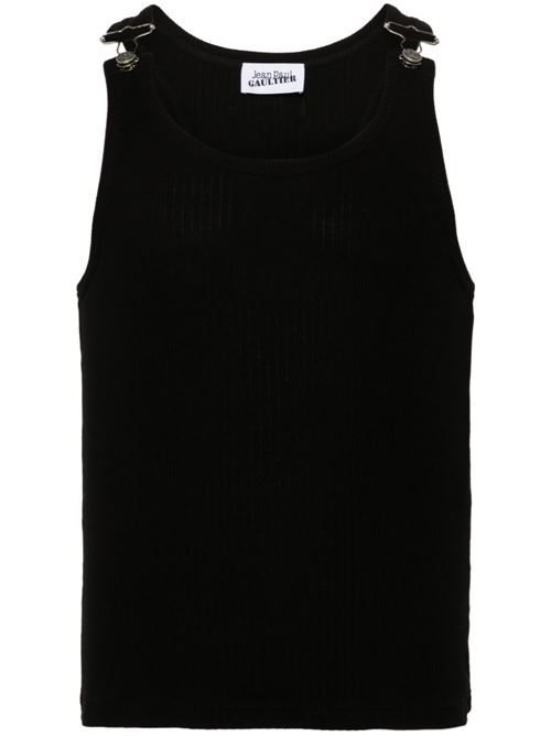 Ribbed tank top with buckles JEAN PAUL GAULTIER | 2425UDB023J05400